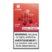 VUSE PODS (Balanced Bold + & Mellow) Lychee / 18MG (Balanced) Closed Pods VUSE PODS (Balanced Bold + & Mellow)