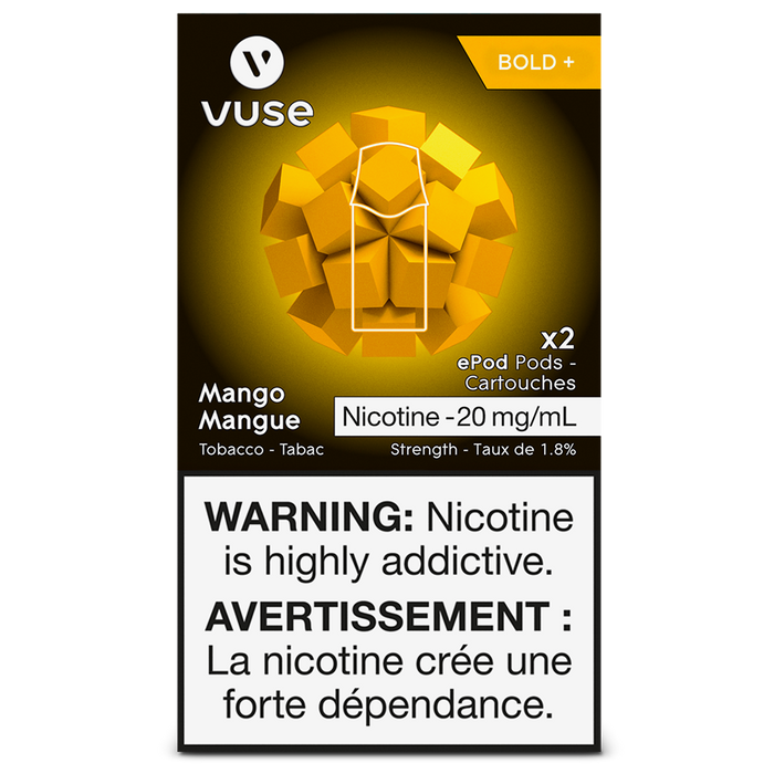 VUSE PODS (Balanced Bold + & Mellow) Mango / 20MG (Bold + ) Closed Pods VUSE PODS (Balanced Bold + & Mellow) | Downtown