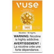 VUSE PODS (Balanced Bold + & Mellow) Mango Ice / 18MG (Balanced) Closed Pods VUSE PODS (Balanced Bold + & Mellow)
