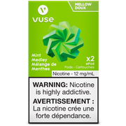 VUSE PODS (Balanced Bold + & Mellow) Mint Medley / 12MG (Mellow) Closed Pods VUSE PODS (Balanced Bold + & Mellow)