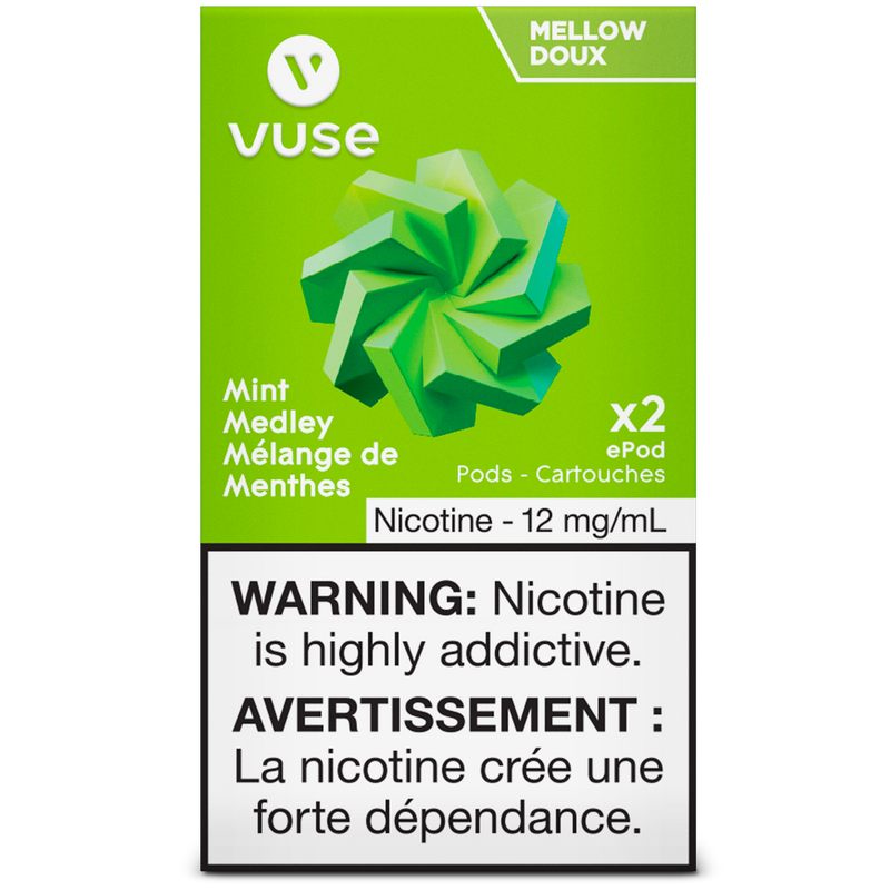 VUSE PODS (Balanced Bold + & Mellow) Mint Medley / 12MG (Mellow) Closed Pods VUSE PODS (Balanced Bold + & Mellow)