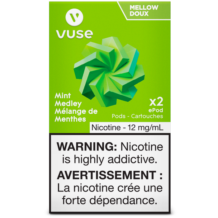 VUSE PODS (Balanced Bold + & Mellow) Mint Medley / 12MG (Mellow) Closed Pods VUSE PODS (Balanced Bold + & Mellow)