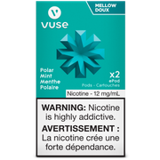 VUSE PODS (Balanced Bold + & Mellow) Polar Mint / 12MG (Mellow) Closed Pods VUSE PODS (Balanced Bold + & Mellow)