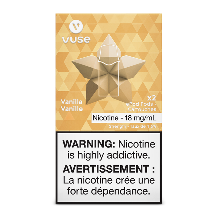 VUSE PODS (Balanced Bold + & Mellow) Vanilla / 18MG (Balanced) Closed Pods VUSE PODS (Balanced Bold + & Mellow)