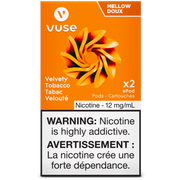 VUSE PODS (Balanced Bold + & Mellow) Velvety Tobacco / 12MG (Mellow) Closed Pods VUSE PODS (Balanced Bold + & Mellow)