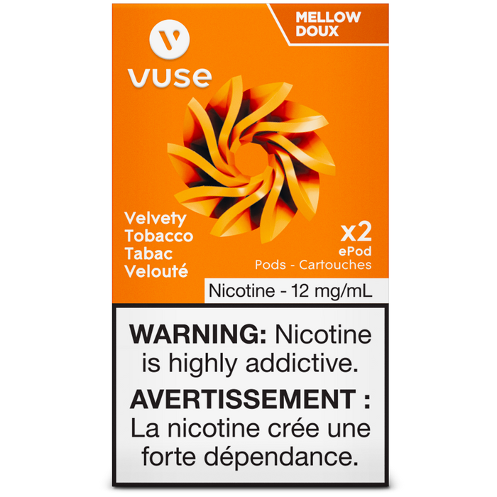 VUSE PODS (Balanced Bold + & Mellow) Velvety Tobacco / 12MG (Mellow) Closed Pods VUSE PODS (Balanced Bold + & Mellow)