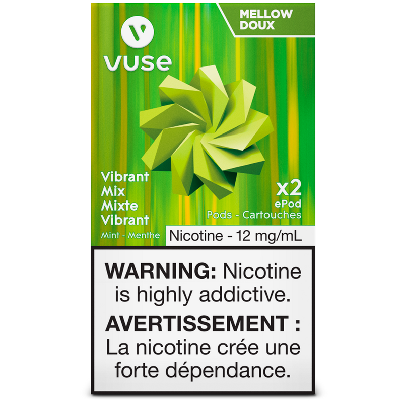 VUSE PODS (Balanced Bold + & Mellow) Vibrant Mix / 12MG (Mellow) Closed Pods VUSE PODS (Balanced Bold + & Mellow)