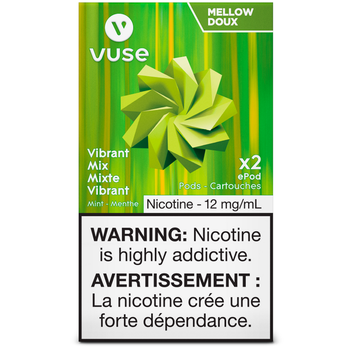 VUSE PODS (Balanced Bold + & Mellow) Vibrant Mix / 12MG (Mellow) Closed Pods VUSE PODS (Balanced Bold + & Mellow)