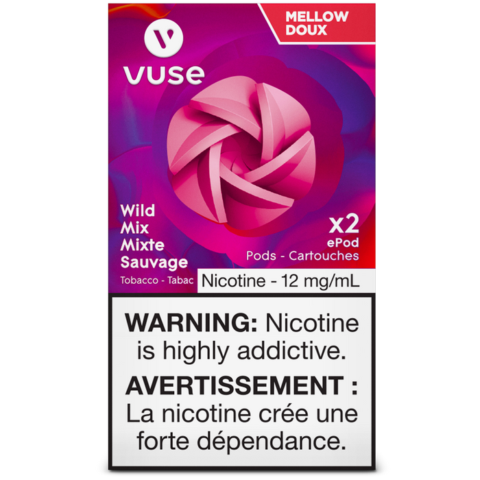 VUSE PODS (Balanced Bold + & Mellow) Wild Mix / 12MG (Mellow) Closed Pods VUSE PODS (Balanced Bold + & Mellow)