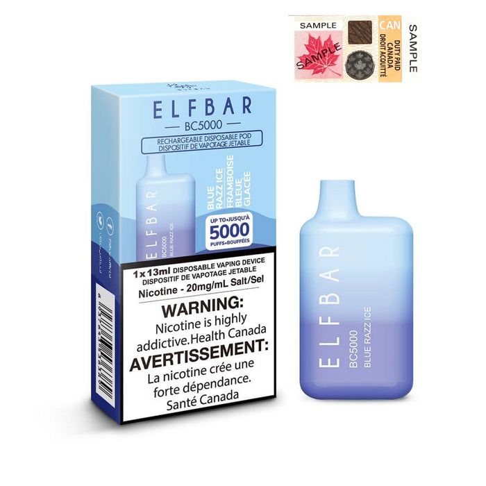ELF BAR 5000 Puff ( Out of British Columbia Only) - Downtown Smokes N Vapes