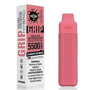 POP HYBRID Grip Mesh 5500 Puff Disposable (Out of British Columbia Only) - Downtown Smokes N Vapes