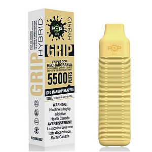 POP HYBRID Grip Mesh 5500 Puff Disposable (Out of British Columbia Only) - Downtown Smokes N Vapes