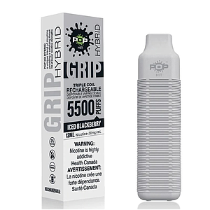 POP HYBRID Grip Mesh 5500 Puff Disposable (Out of British Columbia Only) - Downtown Smokes N Vapes