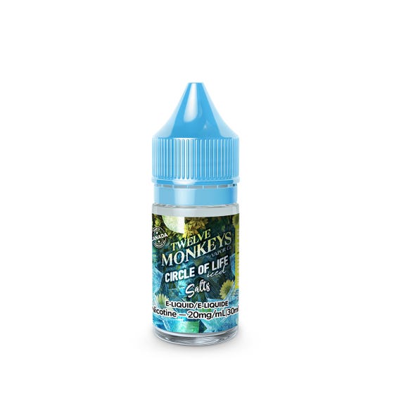 TWELVE MONKEYS ICED SALT NIC 30ML - Downtown Smokes N Vapes