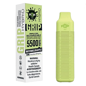 POP HYBRID Grip Mesh 5500 Puff Disposable (Out of British Columbia Only) - Downtown Smokes N Vapes