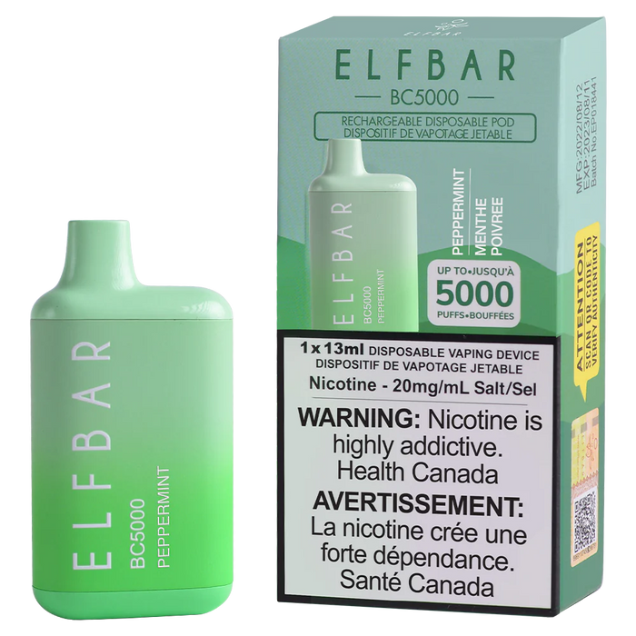 ELF BAR 5000 Puff EXCISED ( Out of British Columbia Only)