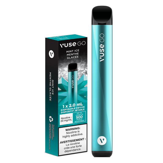 Vuse Go Disposable Mint Ice 20mg - Downtown Smokes N Vapes